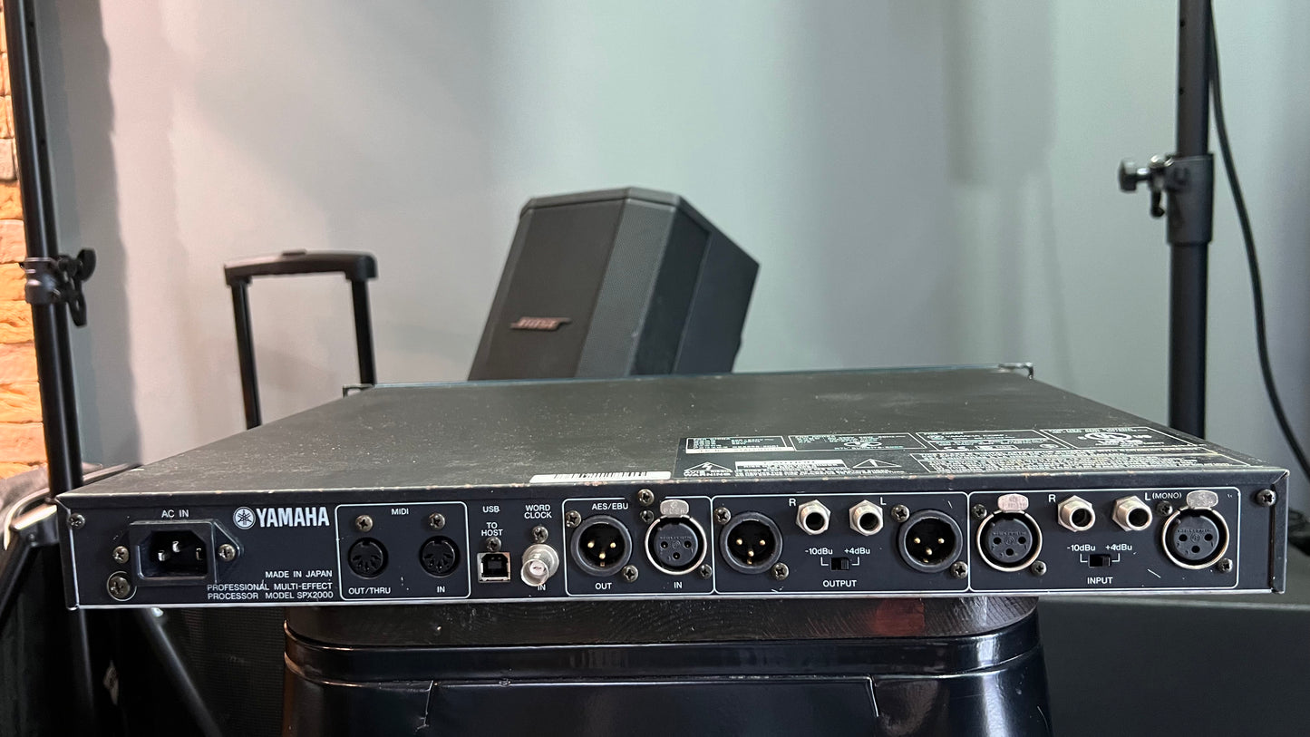 Yamaha SPX2000 Professional Multi-Effect Processor (Used) (SOLD)