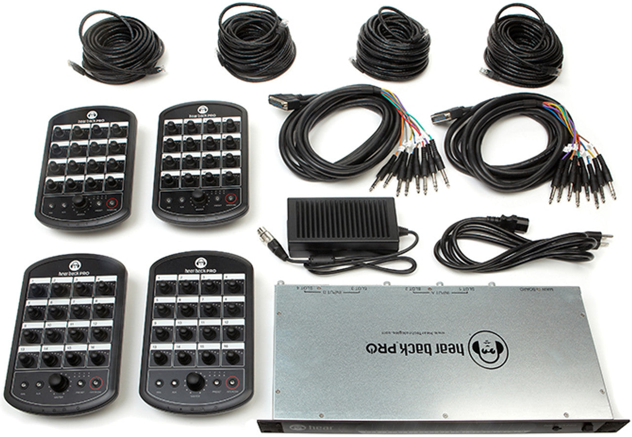 Hear Technologies Hear Back PRO Four Pack - Analog Input