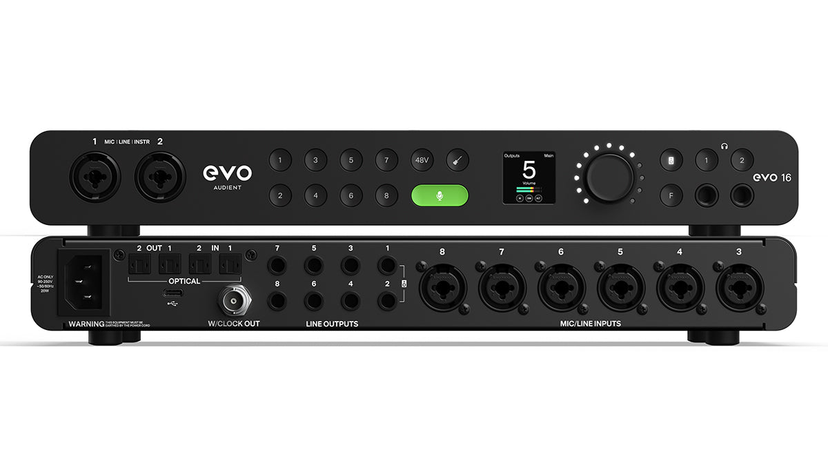 Audient EVO 16 USB Audio Interface – AVL Direct Online Store