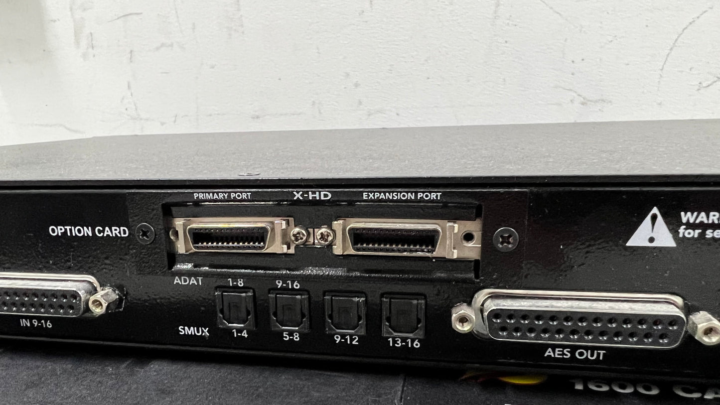 Apogee AD-16X 16-channel, 192kHz A/D Converter (Clearance unit) (SOLD OUT)