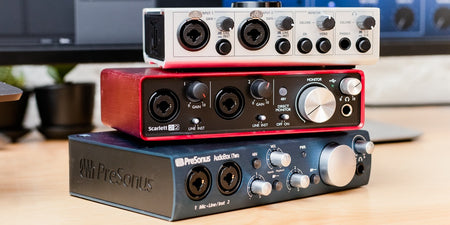 Audio Interface / Studio Monitors / Studio Microphones