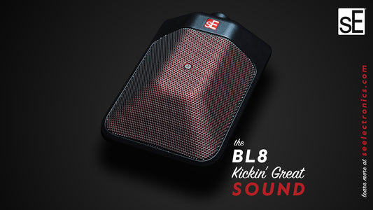 sE Electronics BL8 Cardioid Boundary Microphone (NEW)