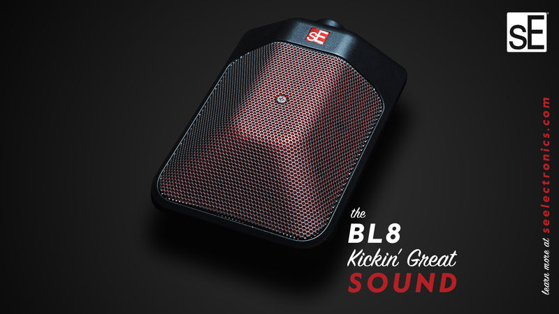 sE Electronics BL8 Cardioid Boundary Microphone (NEW)