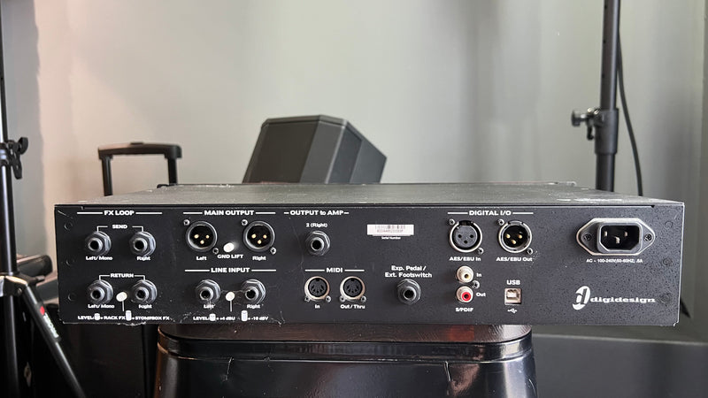 Avid Eleven Rack Guitar Multi-Effects Processor and Pro Tools Interfac