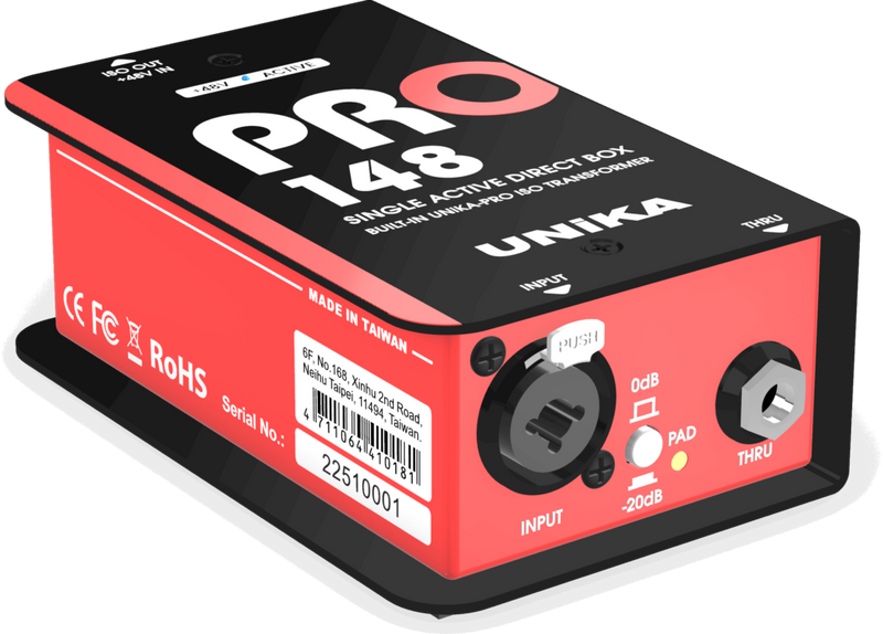 Unika Pro Audio PRO-148 Active DI