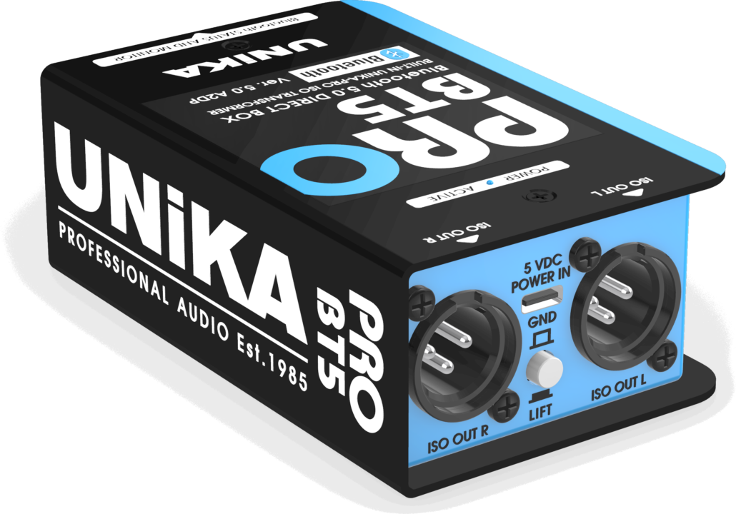 Unika Pro Audio PRO BT5 Bluetooth DI Box