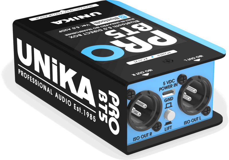 Unika Pro Audio PRO BT5 Bluetooth DI Box