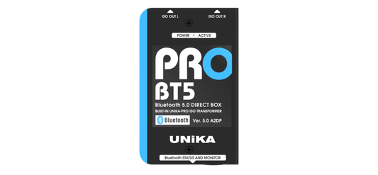 Unika Pro Audio PRO BT5 Bluetooth DI Box