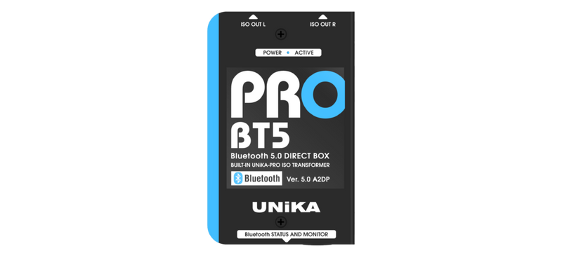 Unika Pro Audio PRO BT5 Bluetooth DI Box