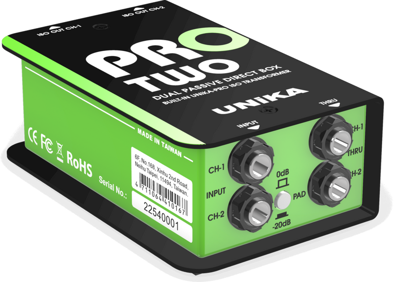 Unika Pro Audio PRO TWO (Passive Stereo)
