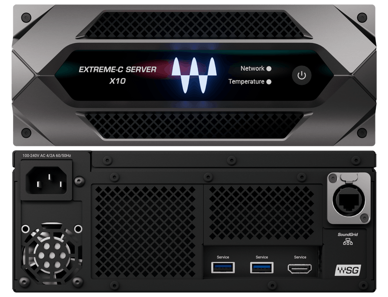 eMotion LV1 + Extreme-C Server + 32-Preamp Stagebox + Axis Scope