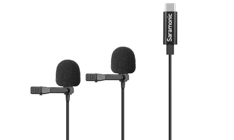 Saramonic LavMicro U3C Dual-Head Lavalier mic with USB-C connector