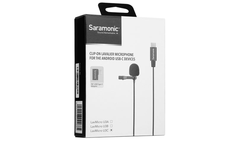 Saramonic LavMicro U3C Dual-Head Lavalier mic with USB-C connector