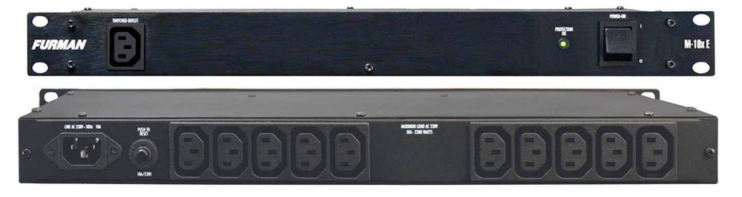 Furman M-10X E 10A Power Conditioner, (230V)