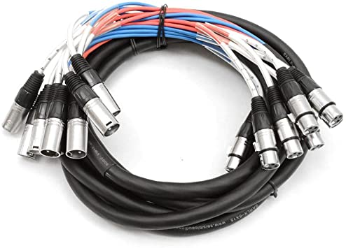 8ch Multicore XLR Snake Cable (10m)