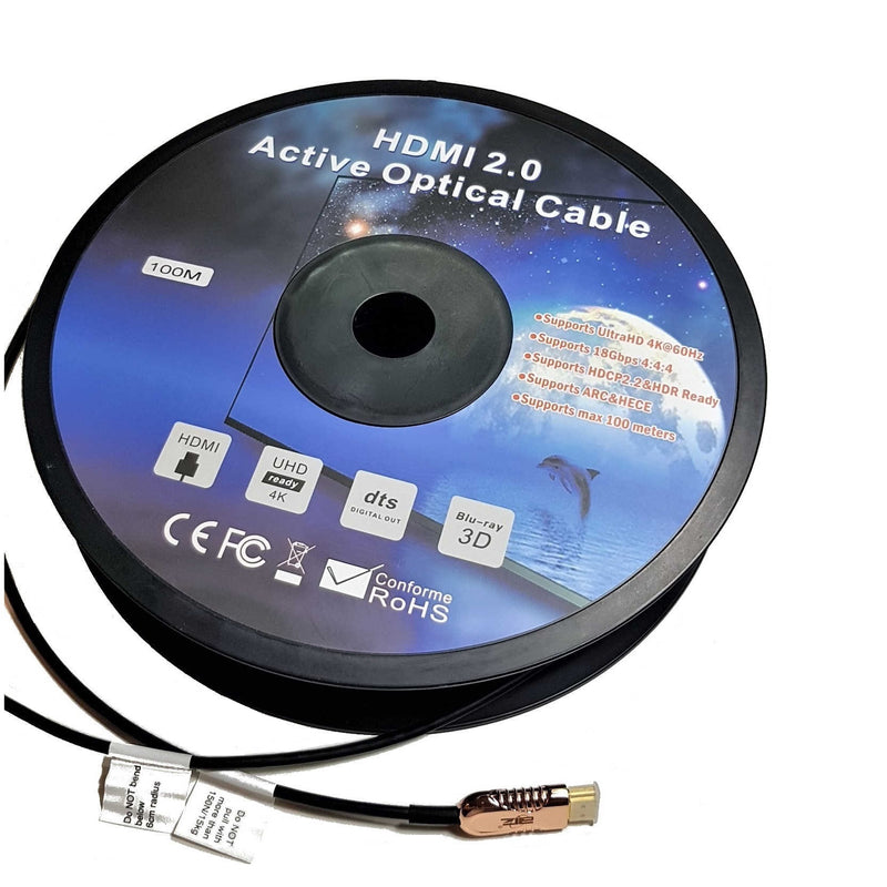 HDMI Active Optical Cable V2.0 – 4K@60hz (100m)