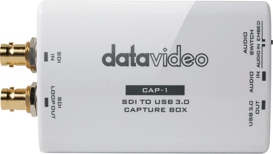 Datavideo CAP-1 SDI to USB 3.0 Capture Box