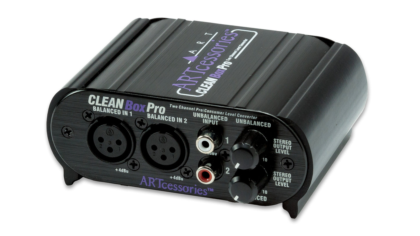 ART CLEANBox Pro Dual Channel Level Converter