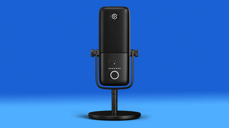 Elgato Wave 3 USB Condenser Microphone and Digital Mixer for Streaming, Recording, Podcasting.