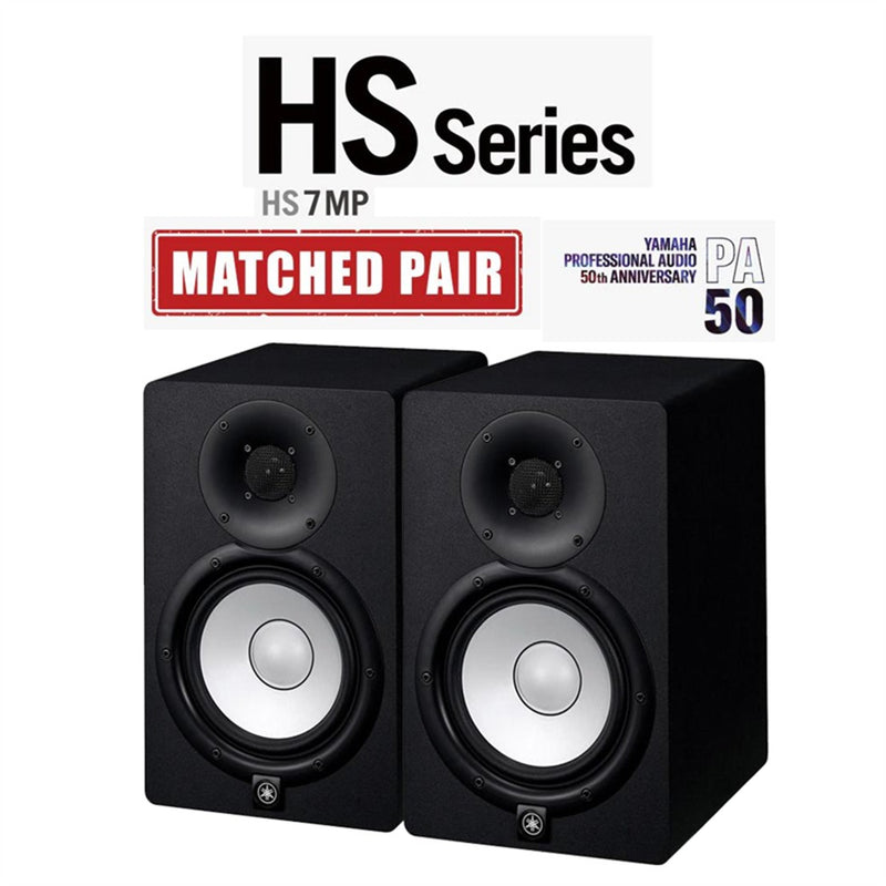Yamaha HS5MP (Black) Matched Pair Studio Monitor