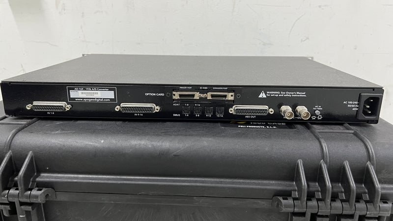 Apogee AD-16X 16-channel, 192kHz A/D Converter  (Clearance unit) (SOLD OUT)