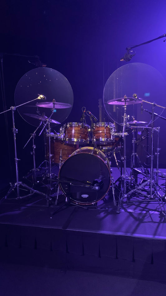 Drums Cymbals Baffles