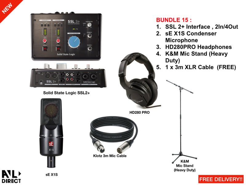 Recording/Podcast Bundles 15 (SSL)