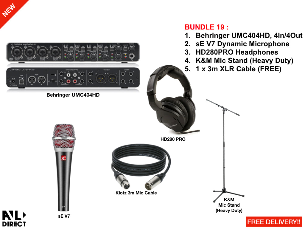 Recording/Podcast Bundles 19 (Behringer)