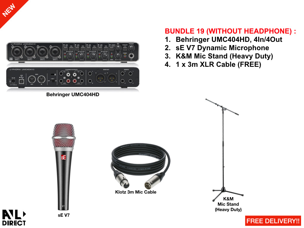 Recording/Podcast Bundles 19 (Behringer)