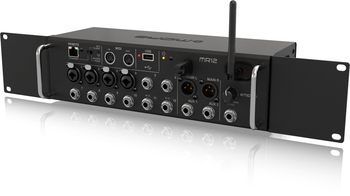 Midas MR12 Digital Mixer for iPad/Android Tablets