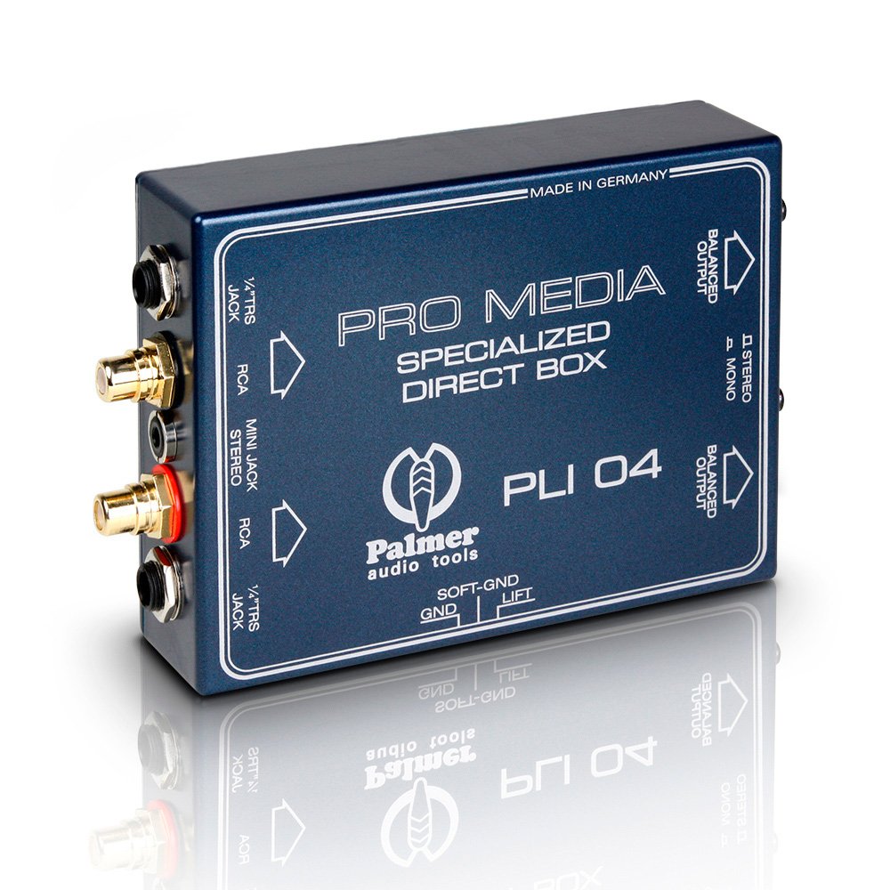 Palmer PLI 04 Passive 2-Channel DI  (Clearance left 3)