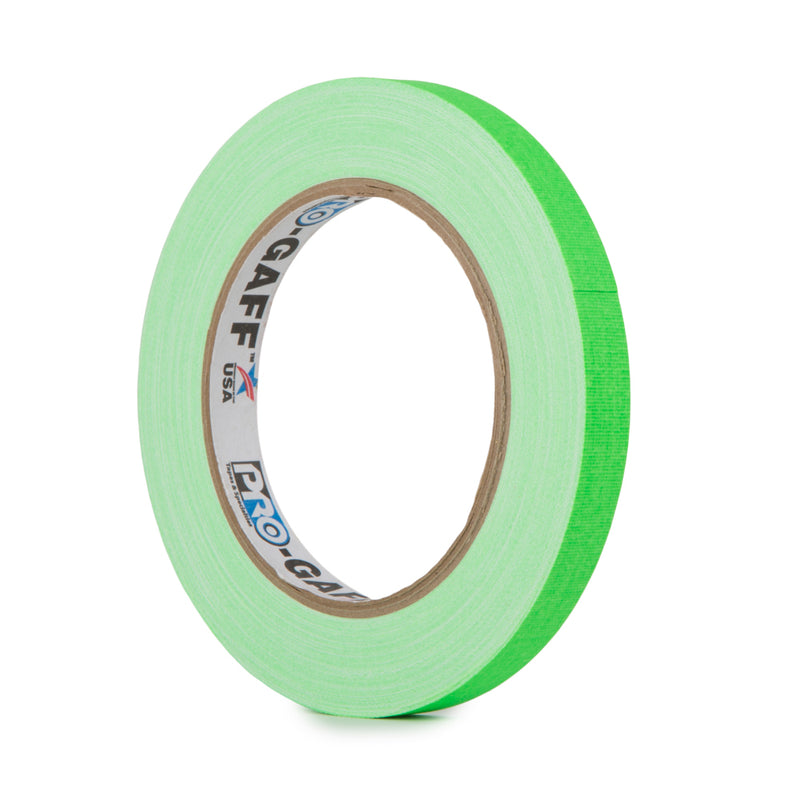 Protape 1/2" Fluorescent Bright Colours Tapes (Green)