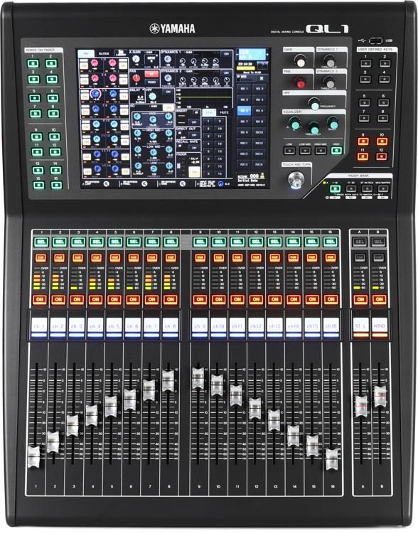 Yamaha QL1 32-channel Digital Mixing Console (BACKLOG)