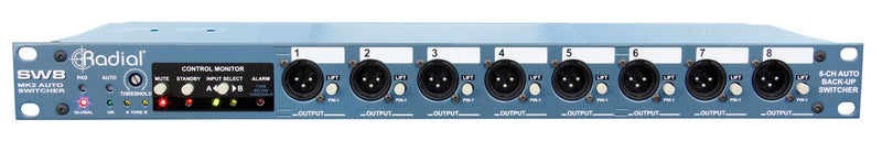 Radial Engineering SW8 8-Channel Auto-Switcher