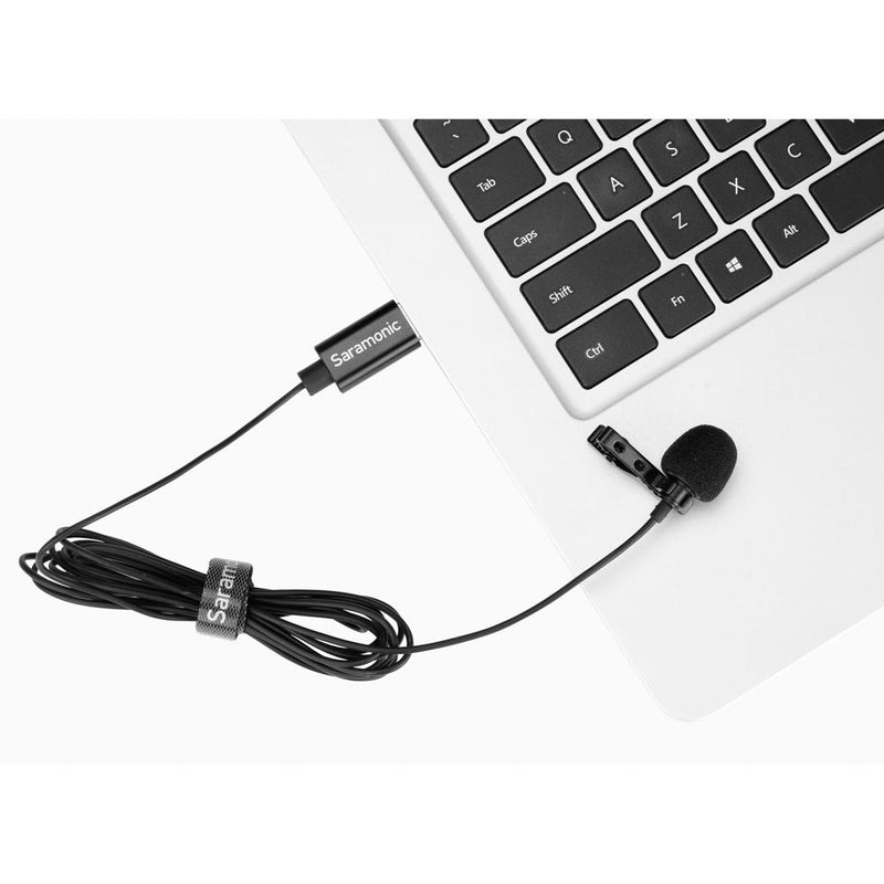 Saramonic SR-ULM10 Lavalier mic with USB-A connector for computers
