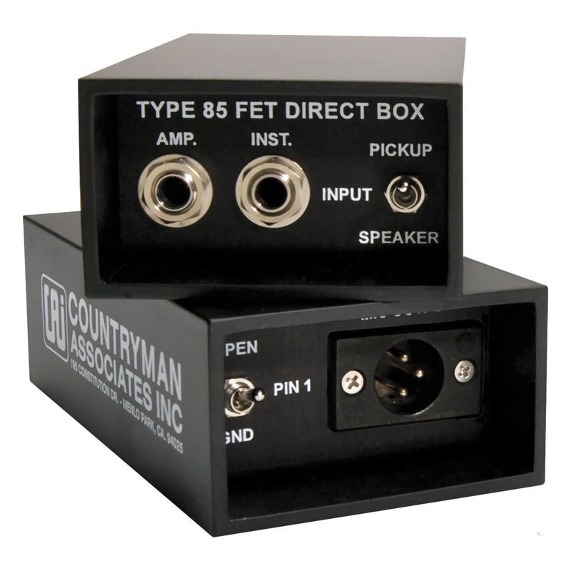 Countryman Type 85 Mono, Active Instrument Direct Box