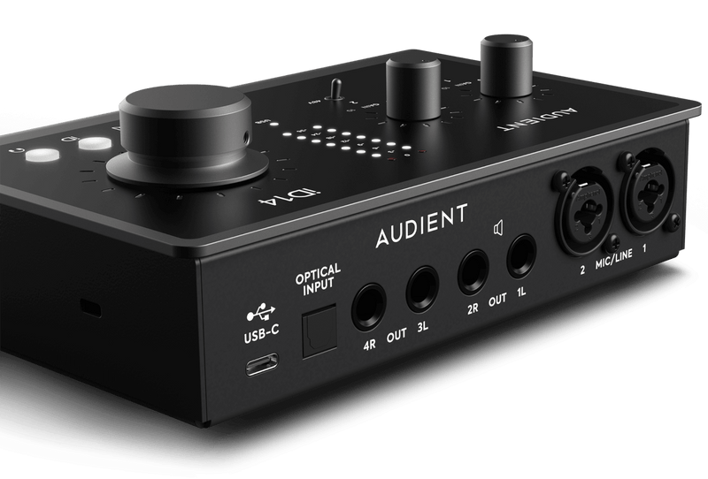 Audient ID14 MKii 10-in/4-out USB-C Desktop Audio Interface