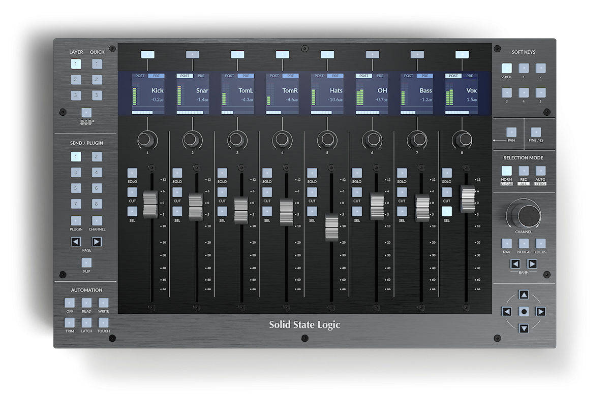 SSL UF8 Controller