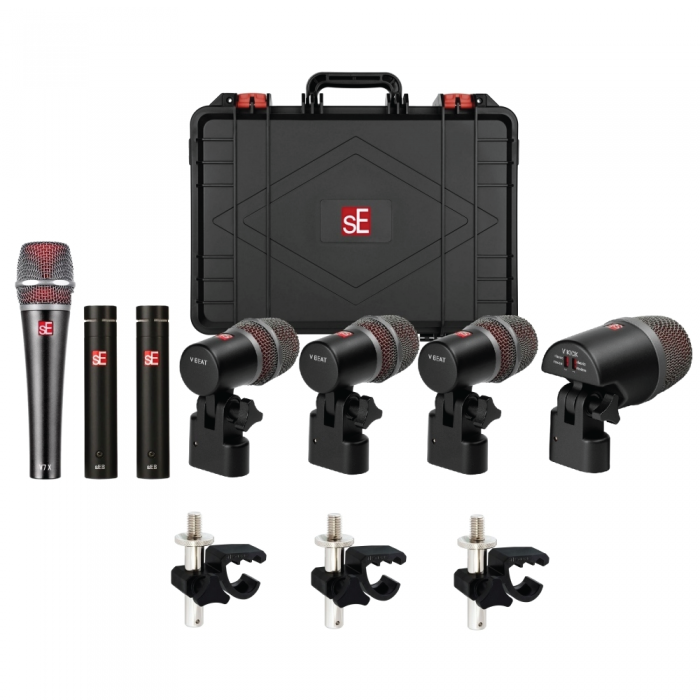 sE Electronics V Pack Arena Drum Kit Microphone Package