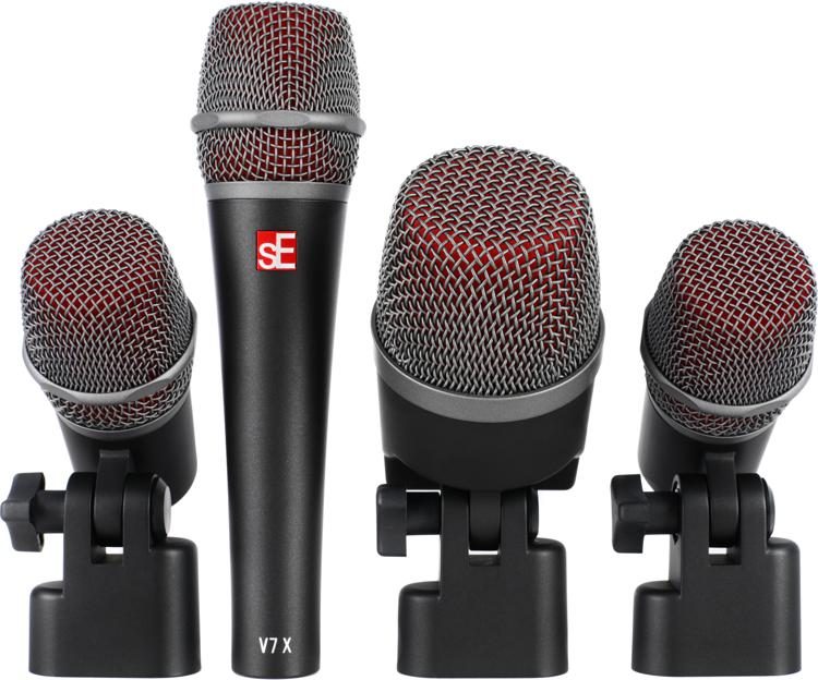 sE Electronics V Pack Venue Drum Kit Microphone Package
