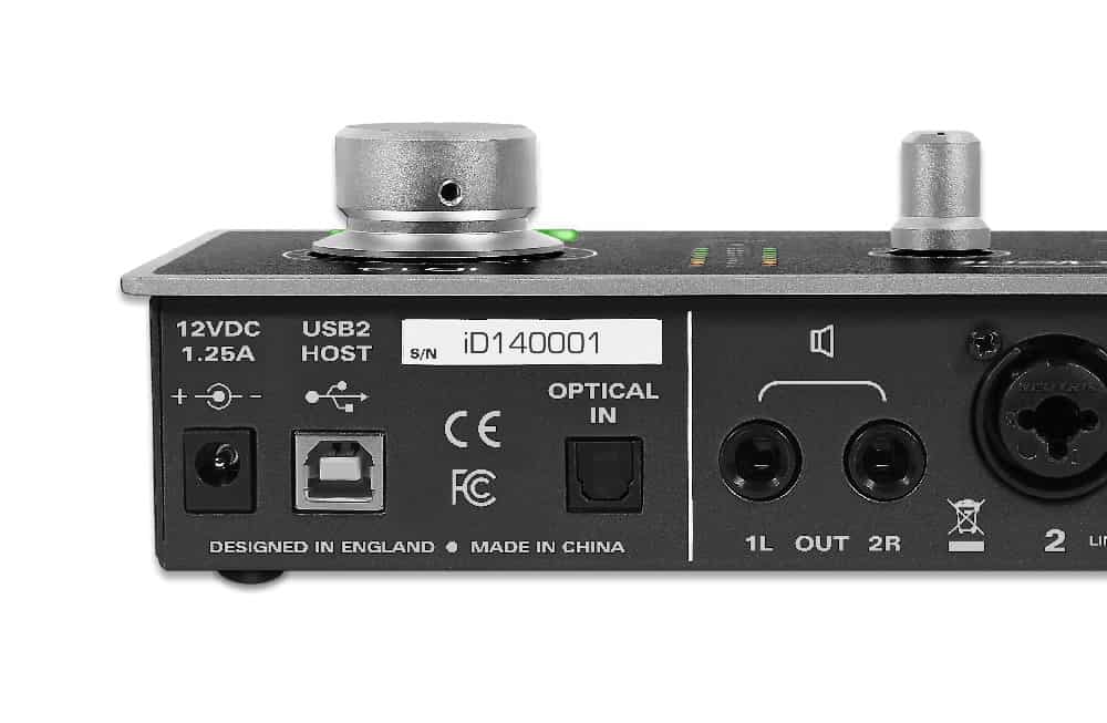 Audient ID14 10-in/4-out USB Desktop Audio Interface (Discontinued)