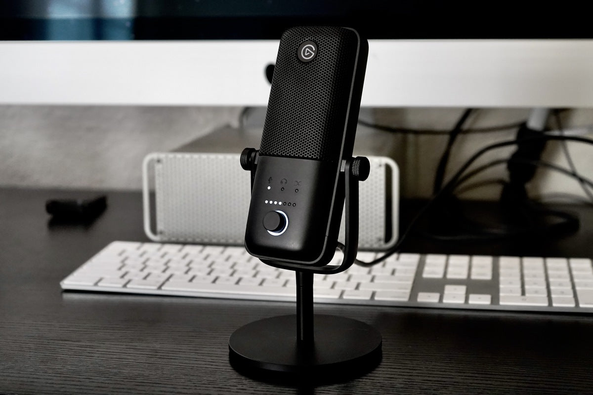 Elgato Wave 3 USB Condenser Microphone and Digital Mixer for Streaming, Recording, Podcasting.