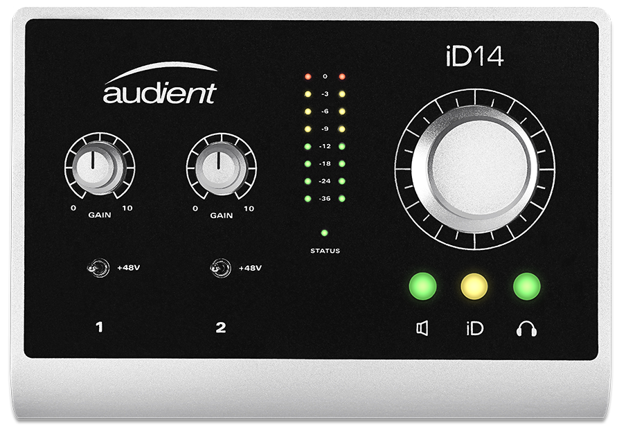 Audient ID14 10-in/4-out USB Desktop Audio Interface (Discontinued)