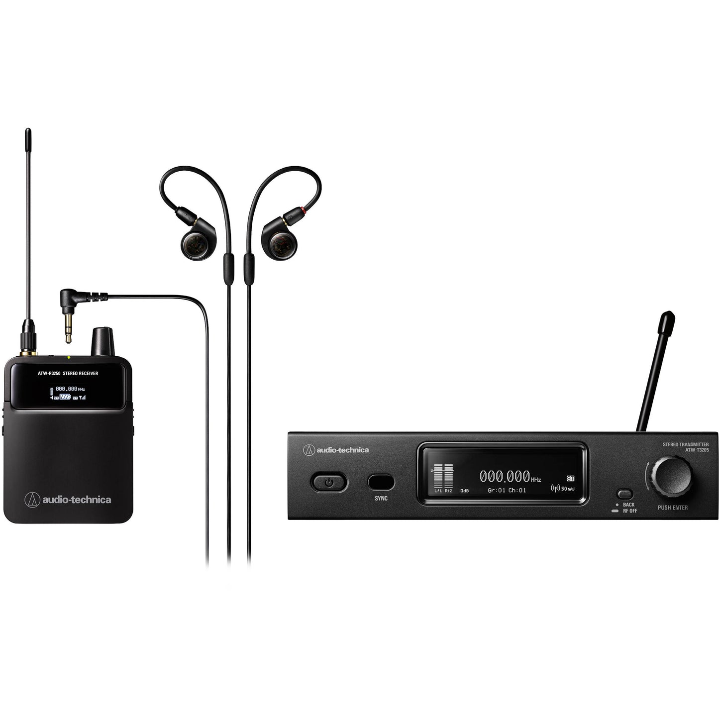 Audio-Technica ATW-3255 In-ear Monitor System