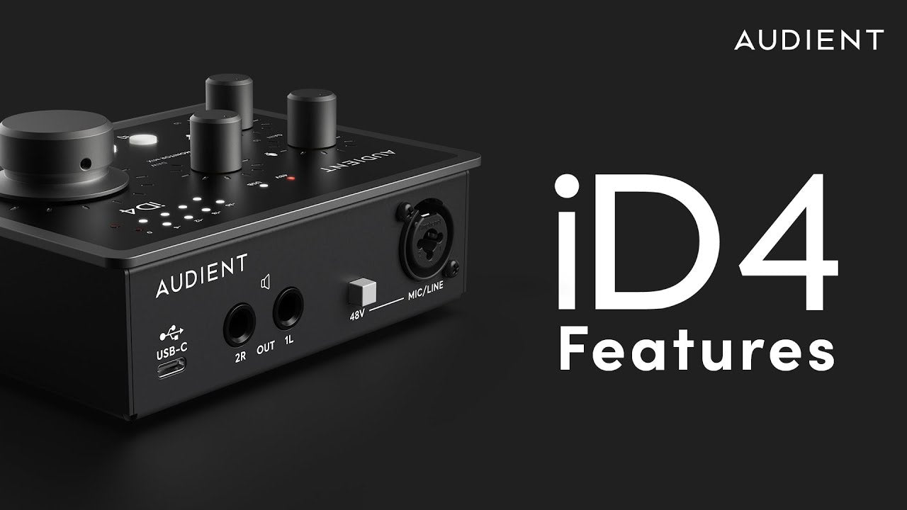 Audient iD4 MKII USB-C Audio Interface