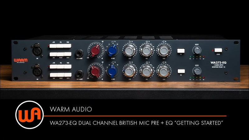 Warm Audio WA273-EQ Dual Channel British Mic Pre + EQ