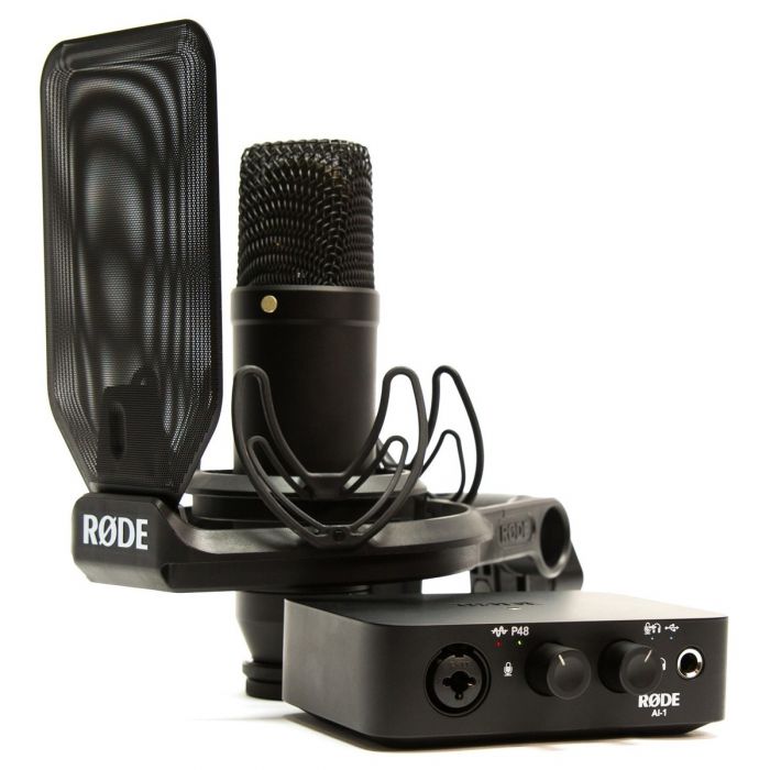 Rode NT1 Microphone with AI-1 Audio Interface Bundle