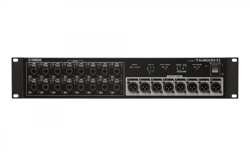 Yamaha Tio1608-D Digital Stage Box with Dante (OUT OF STOCK)
