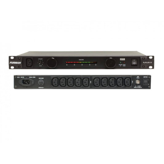 Furman PL-PLUS C E 10A Power Conditioner with Lights and Voltmeter, (220V-240V)