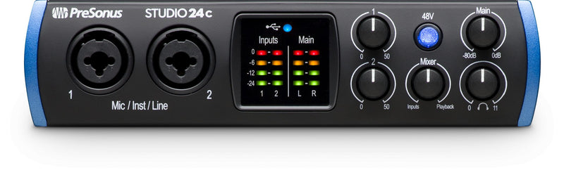 Presonus Studio24C 2-in/2-out USB-C Audio Interface